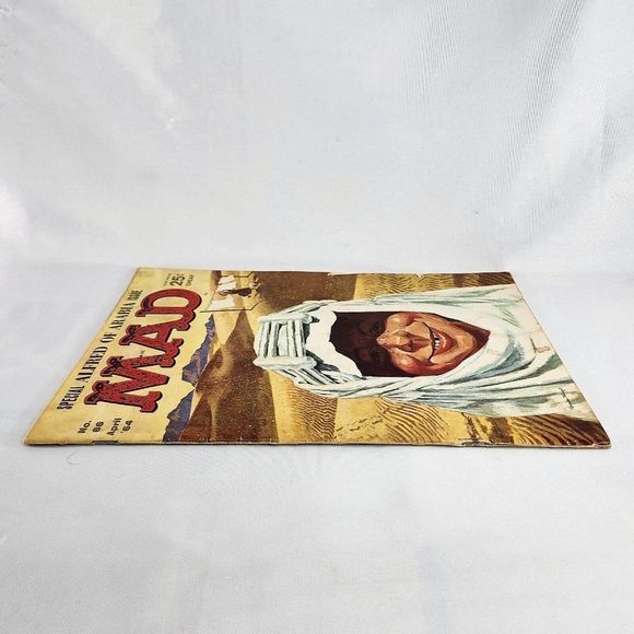 Mad Magazine Issue #86 April 1964 Alfred of Arabia Norman Mingo‎ Cover Art Rare - Picture 7 of 9